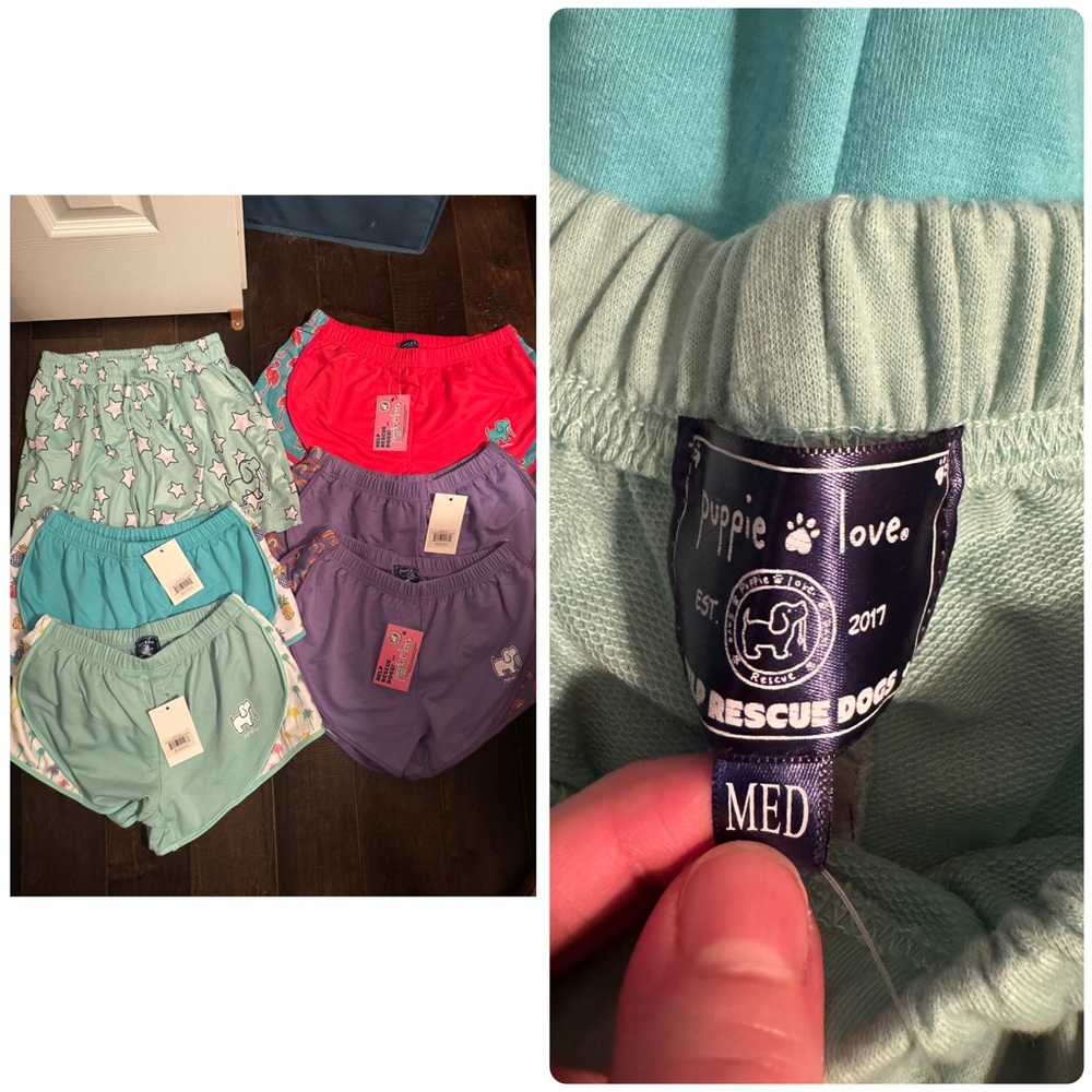 Puppy love Dog Shorts -